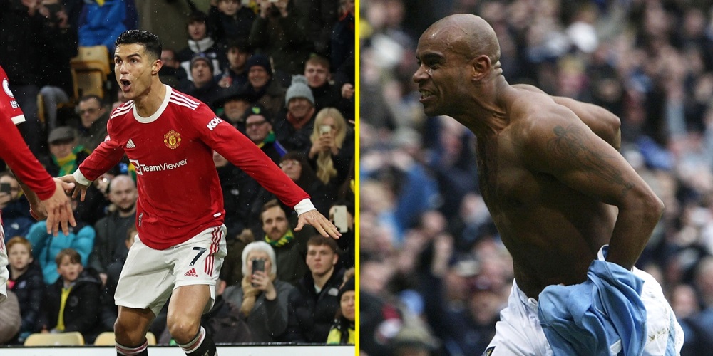 ادعای ستاره سابق منچستر سیتی درباره ایجاد جشن معروف "سیو" کریستیانو رونالدو - عکس های فوتبالی ادعای ستاره سابق منچستر سیتی درباره ایجاد جشن معروف "سیو" کریستیانو رونالدو