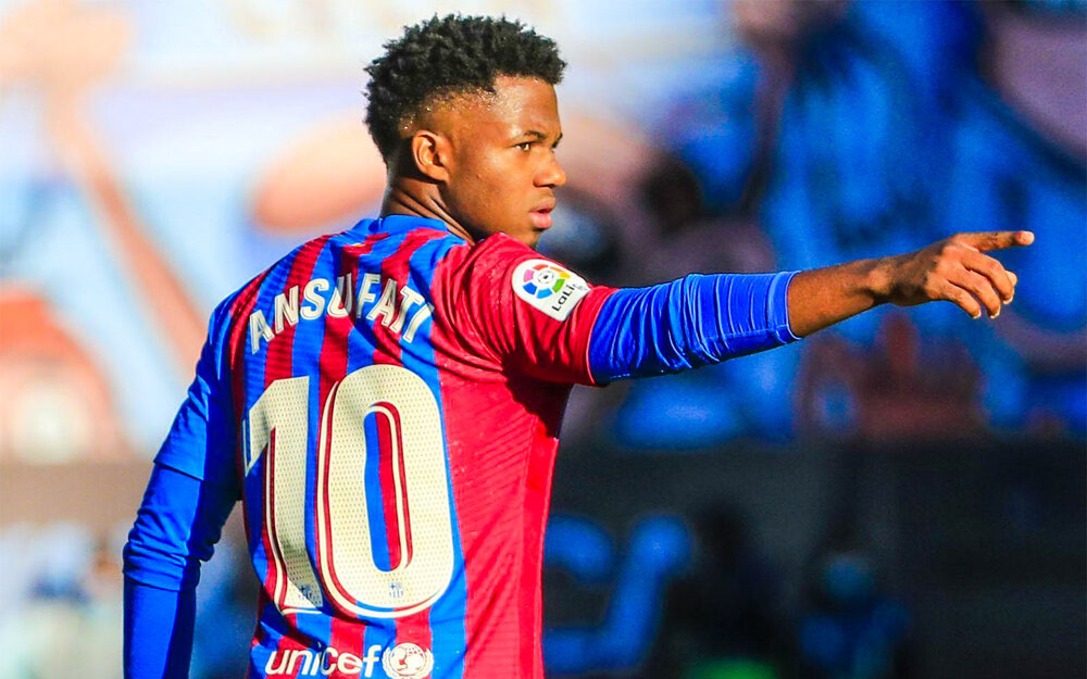 آنسو فاتی - عکس های فوتبالی آنسو فاتی