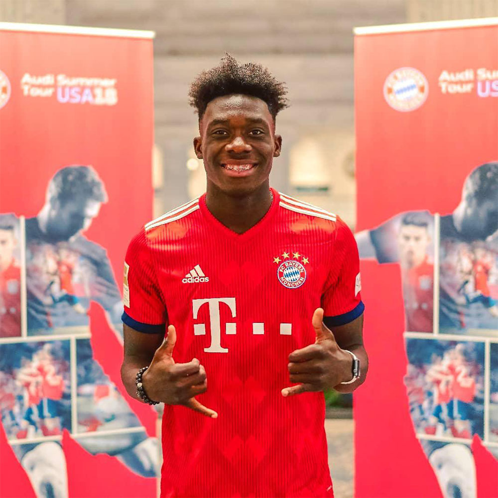 آلفونسو دیویز - عکس های فوتبالی آلفونسو دیویز