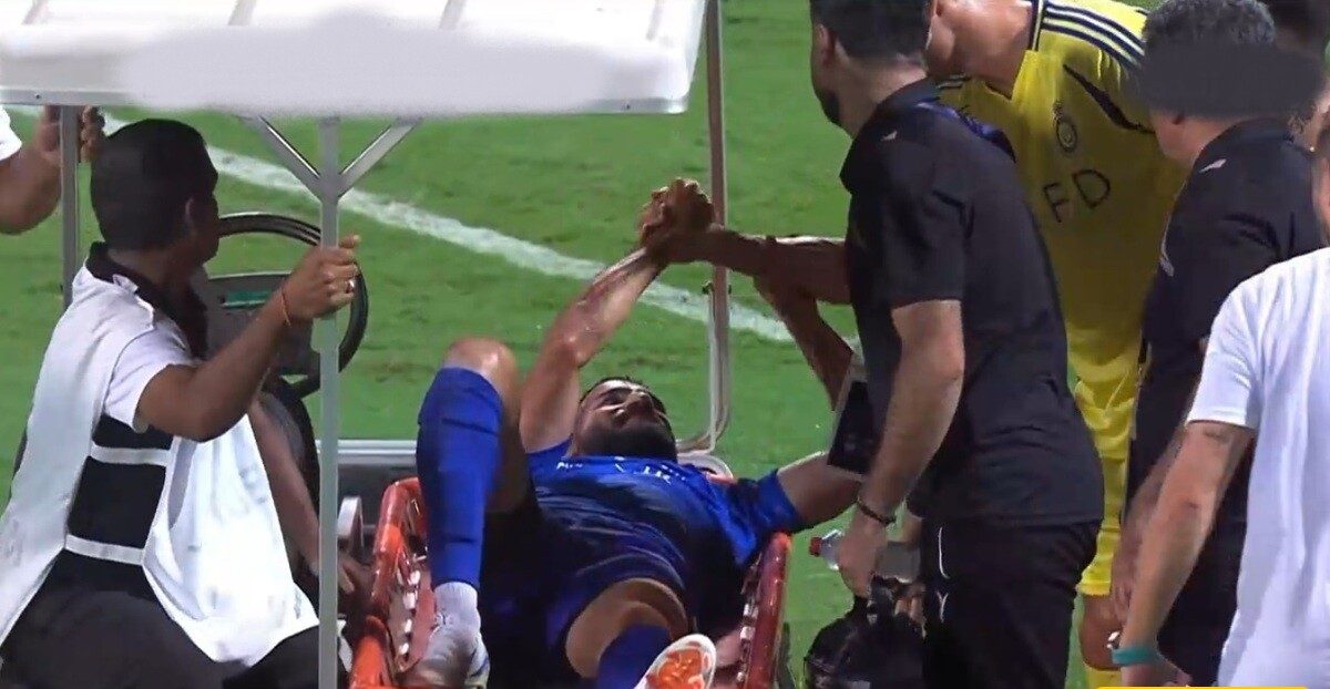 مصدومیت مهرداد محمدی و دلداری رونالدو