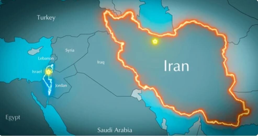 نقشه حمله اسرائیل به ایران
