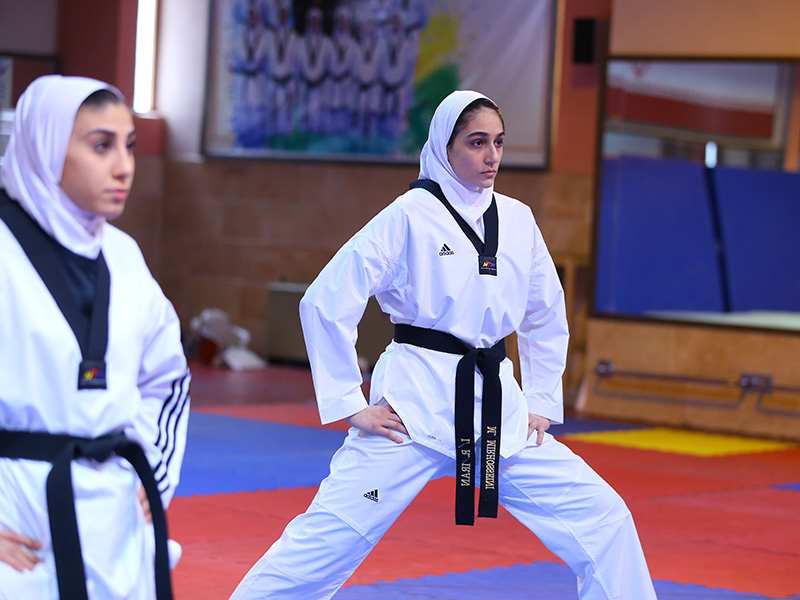 عکس مبارزه ملیکا میرحسینی