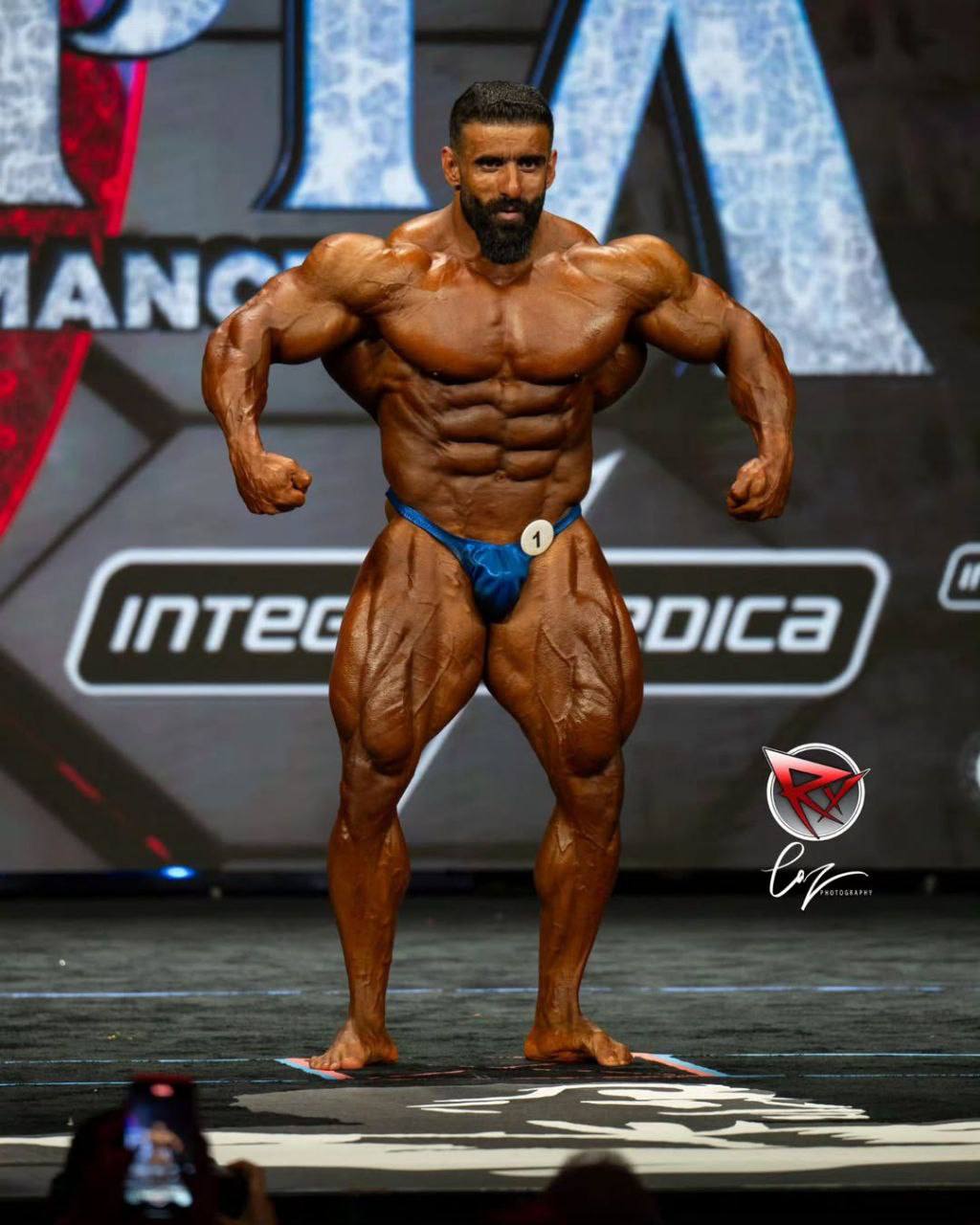 عکس هادی چوپان در مستر المپیا 2025