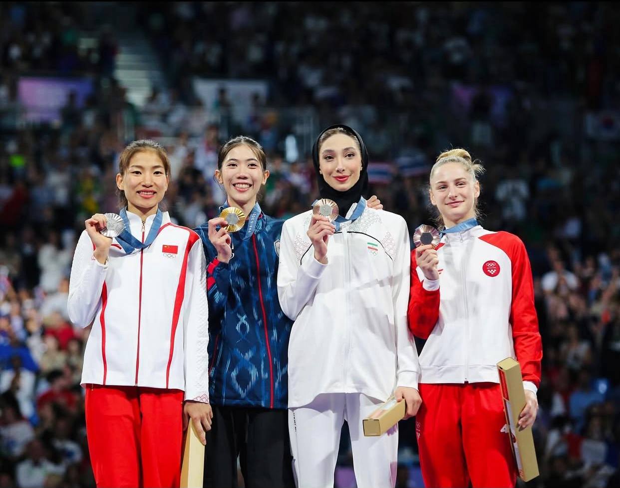 مبینا نعمت زاده المپیک