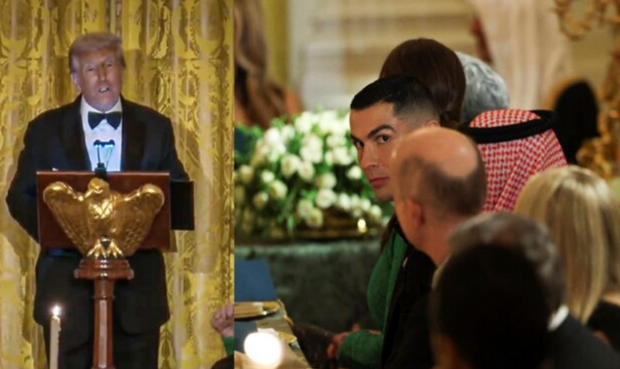 رونالدو ترامپ و MBS