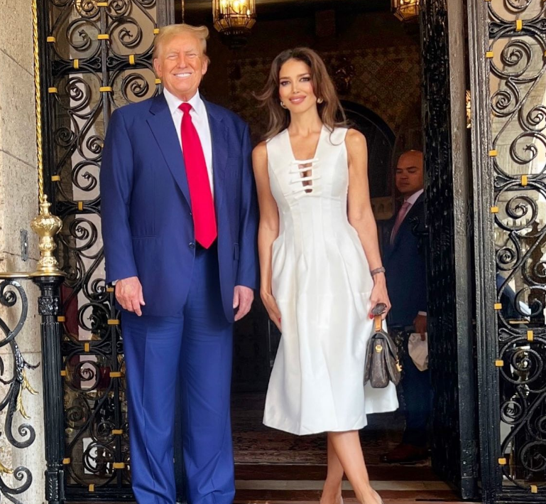 سحر بی نیاز و دونالد ترامپ