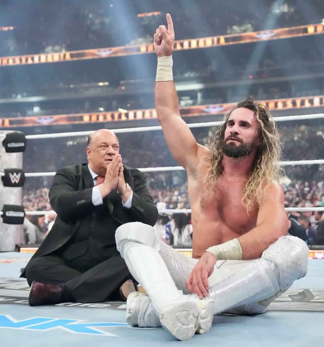 عکس پل هیمن در رینگ - فوتو فوتبال عکس پل هیمن در رینگ