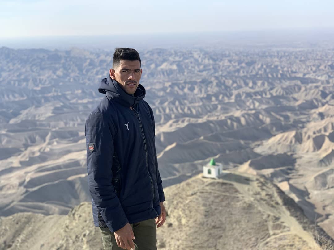 عکس رمضان صحبتی والیبالیست