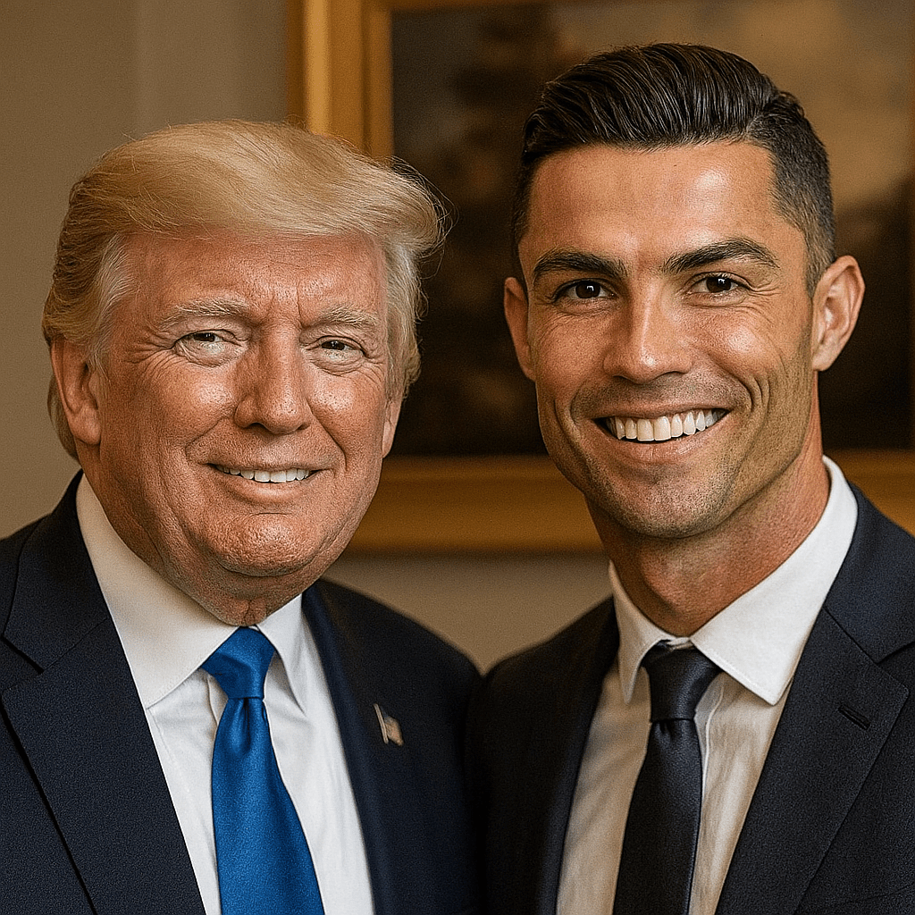 رونالدو در کاخ سفید