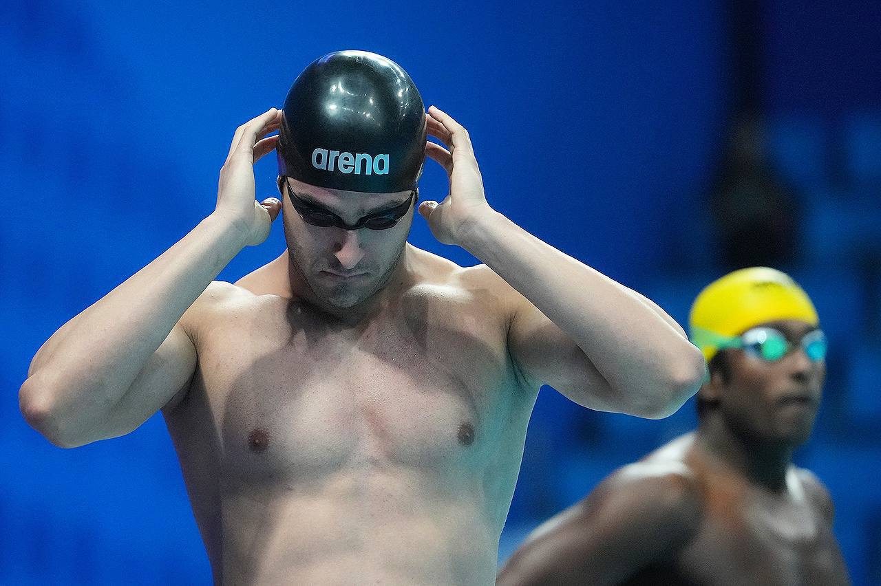 عکس متین سهران شناگر