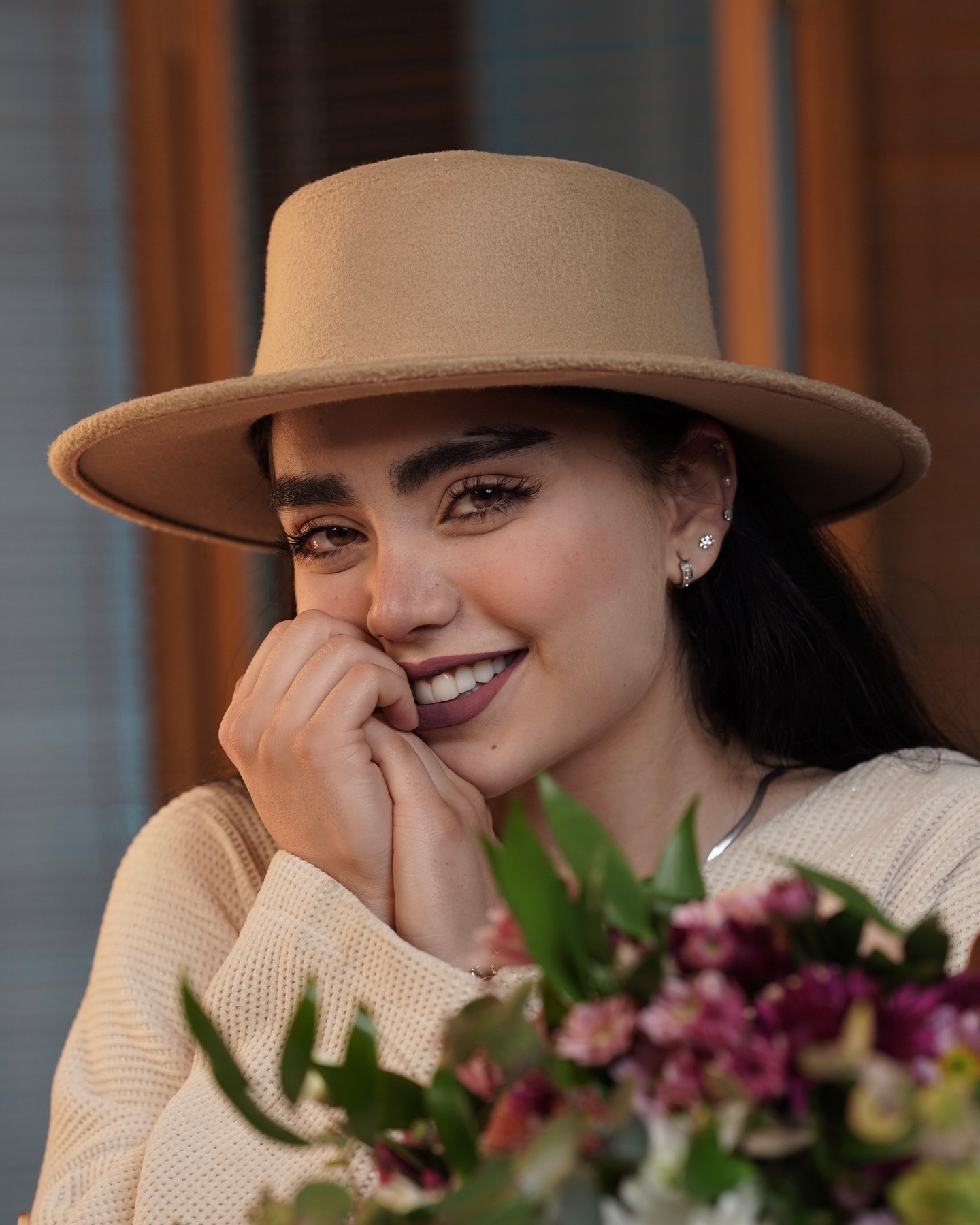 محیا امید بیگی و شوهرش