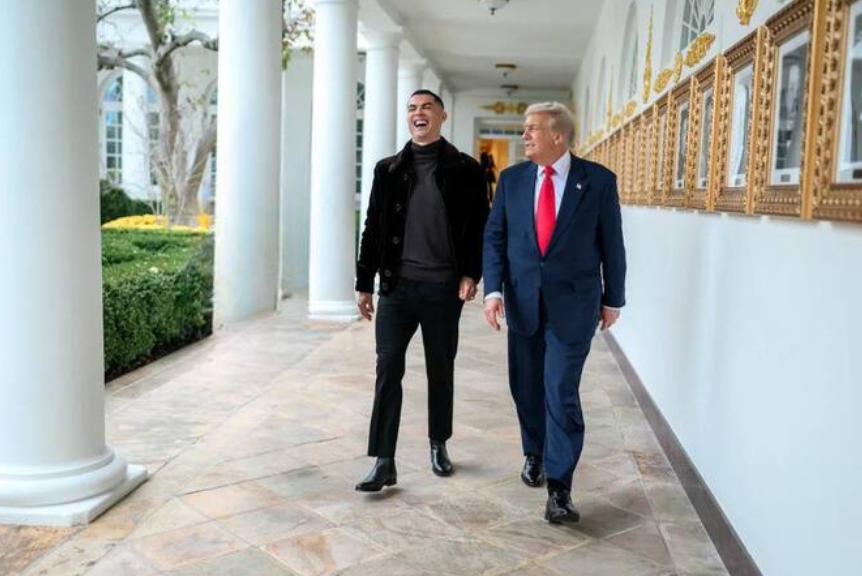 ترامپ و رونالدو