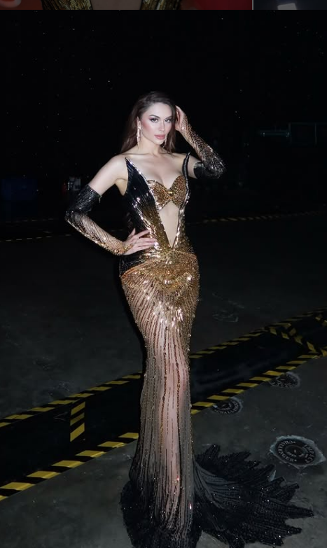 عکس گابی گوها در مراسم دختر شایسته جهان عکس گابی گوها در مراسم دختر شایسته جهان