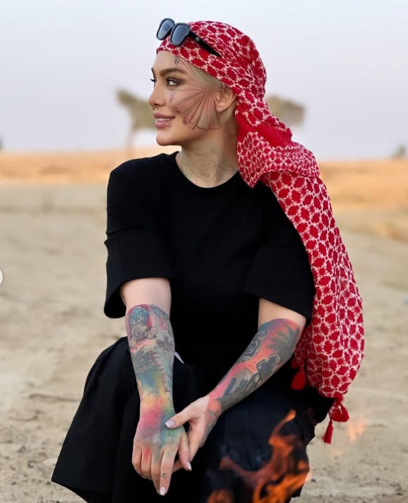 سحر قریشی قبل از عمل