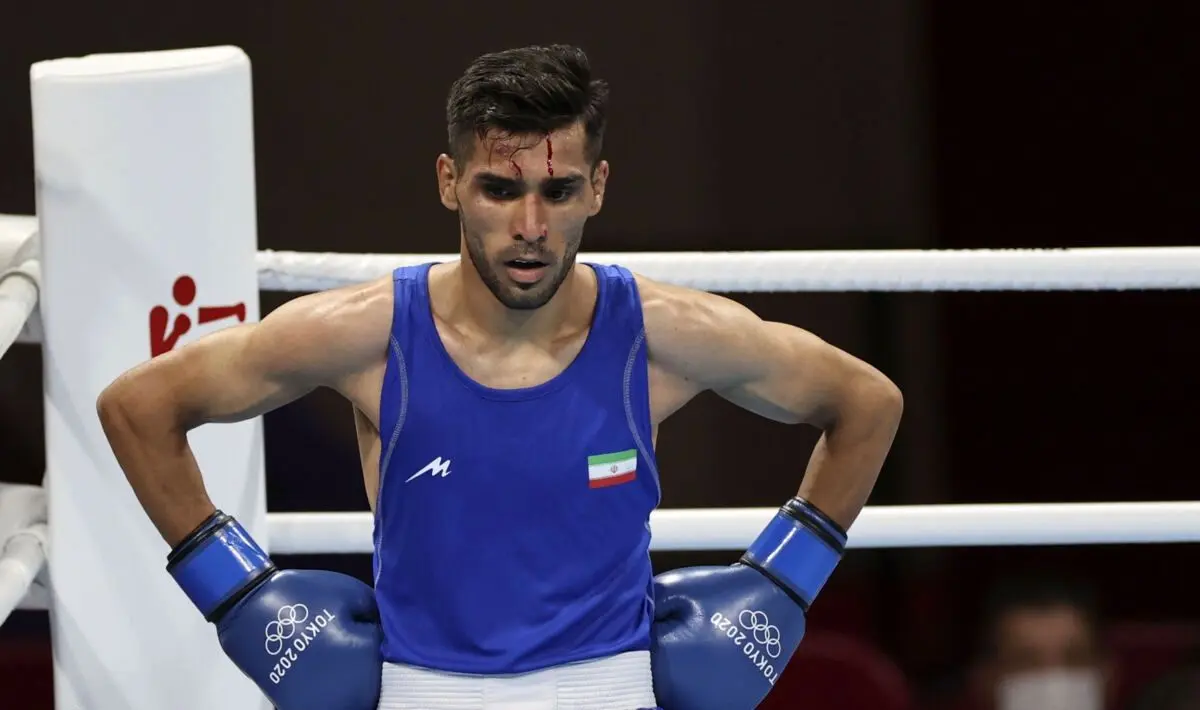 عکس دانیال شه بخش بوکسور عکس دانیال شه بخش بوکسور