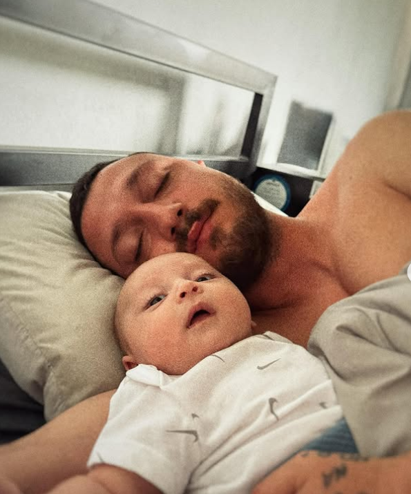 محمدرضا شایع و فرزندش محمدرضا شایع و فرزندش