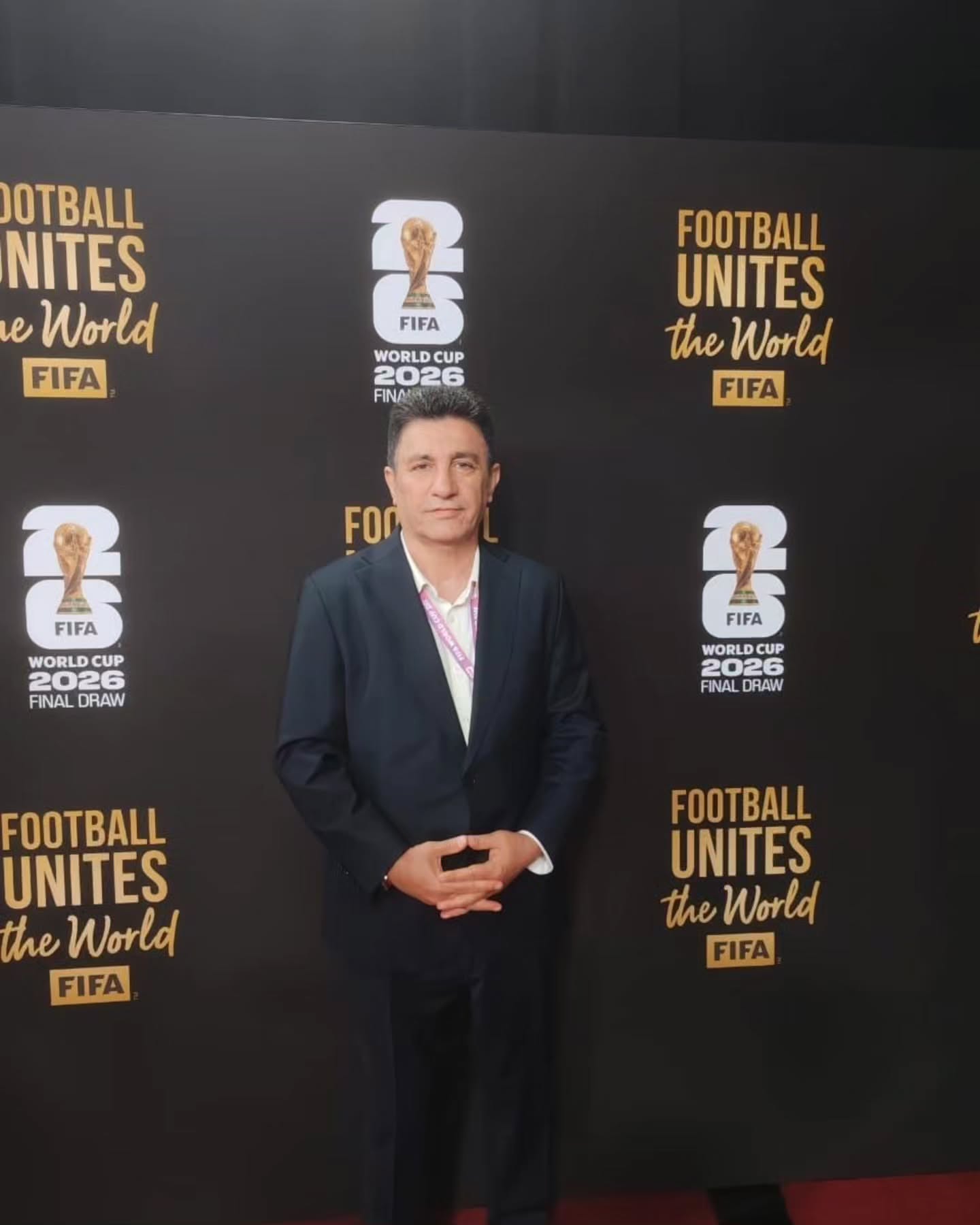 عکس قلعه نوعی در مراسم جام جهانی 2026